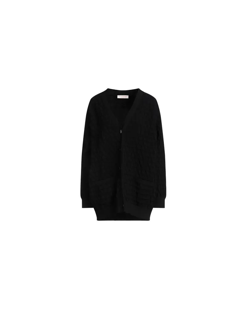 Valentino Garavani STRICKWAREN - Strickjackenauf YOOX.COM Schwarz