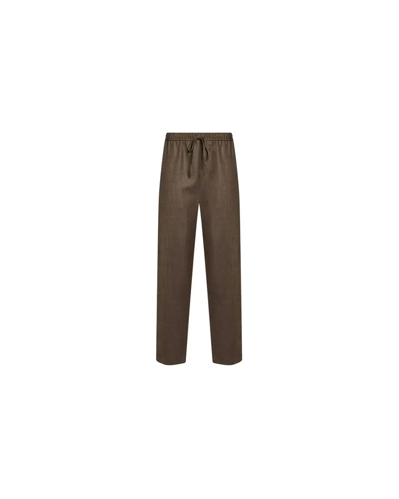 SOLOTRE HOSEN & RÖCKE - Hosenauf YOOX.COM Braun