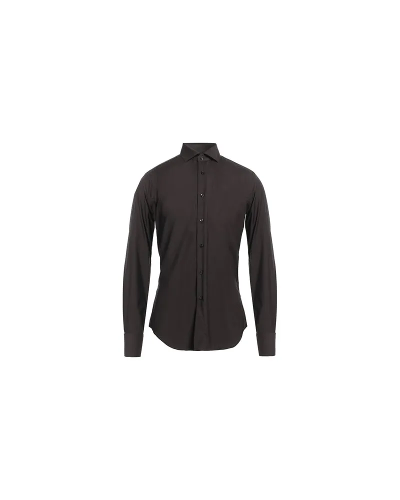 XACUS TOPS - Hemdenauf YOOX.COM Dunkelbraun
