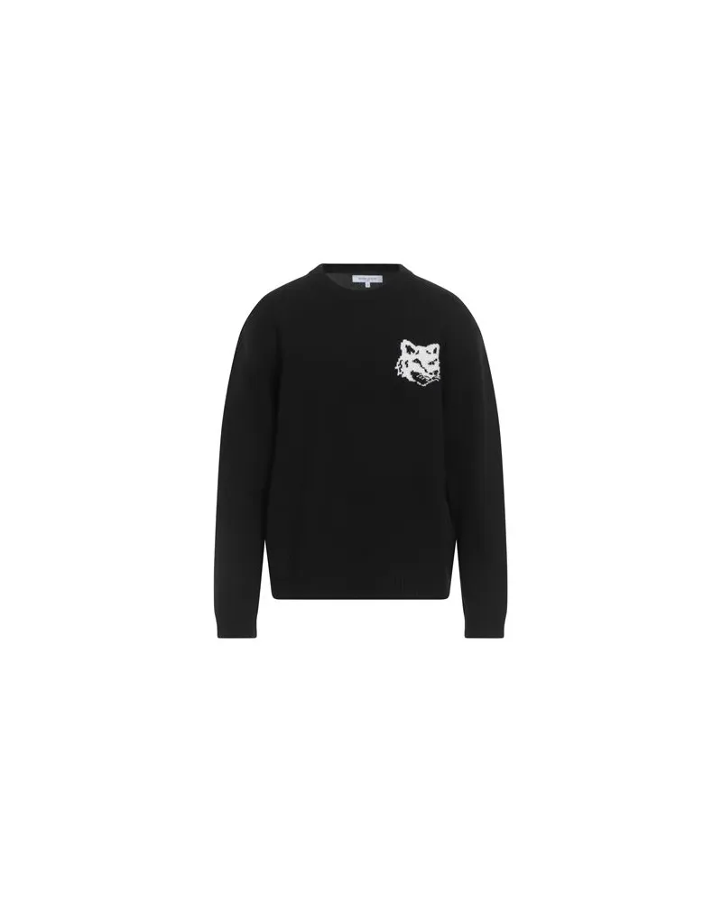 Kitsuné STRICKWAREN - Pulloverauf YOOX.COM Schwarz