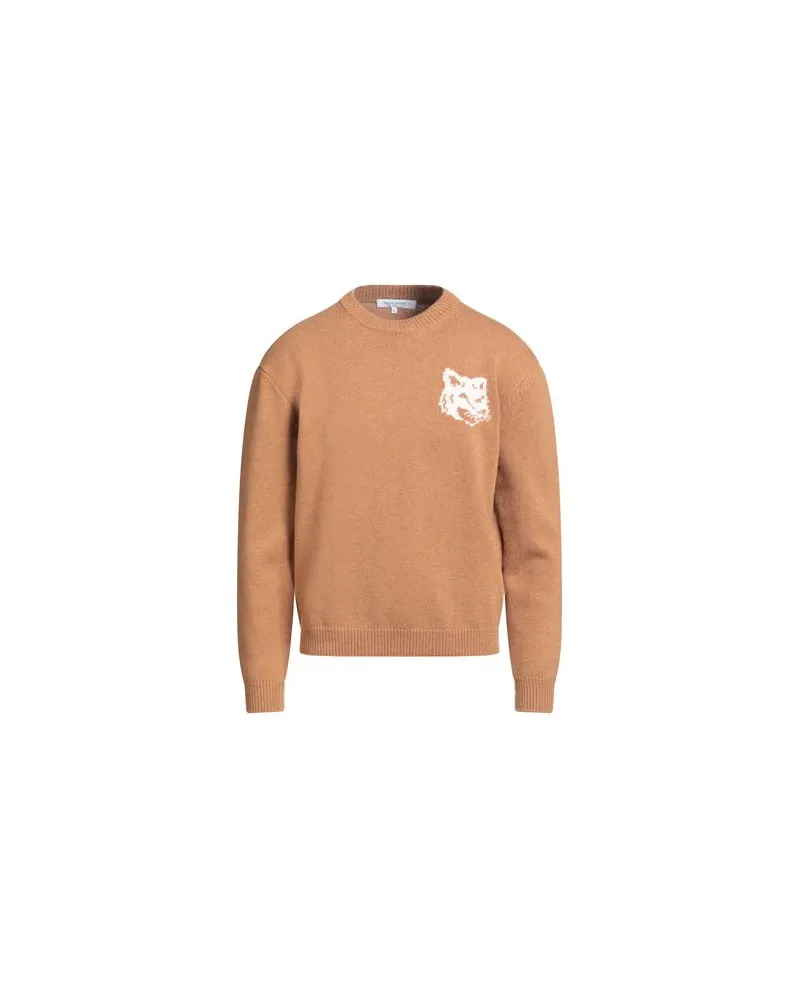 Kitsuné STRICKWAREN - Pulloverauf YOOX.COM Kamel