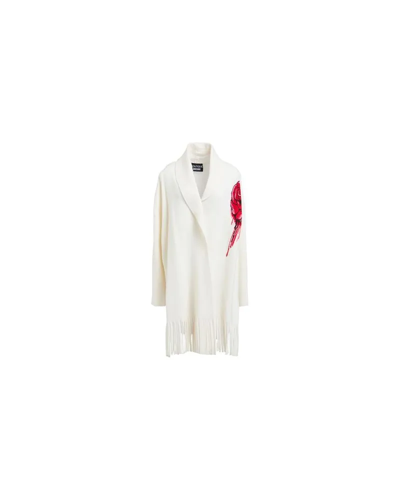 Moschino STRICKWAREN - Strickjackenauf YOOX.COM Elfenbein