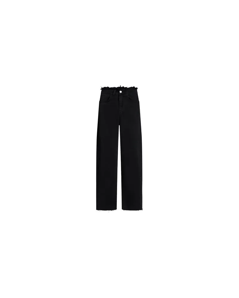 Soallure HOSEN & RÖCKE - Jeanshosenauf YOOX.COM Schwarz