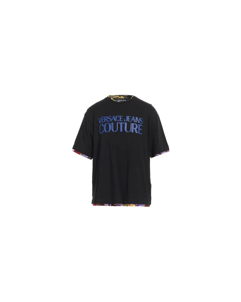 Versace Jeans TOPS - T-shirtsauf YOOX.COM Schwarz