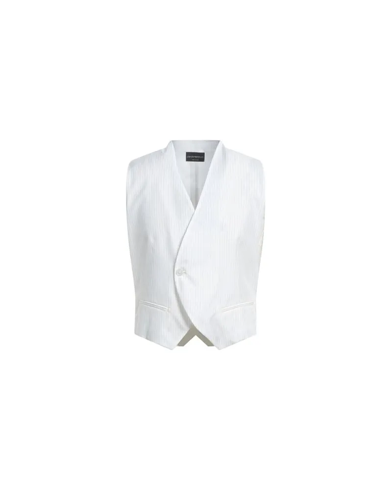 Emporio Armani ANZÜGE und CO-ORDS - Couture-Westenauf YOOX.COM Weiß