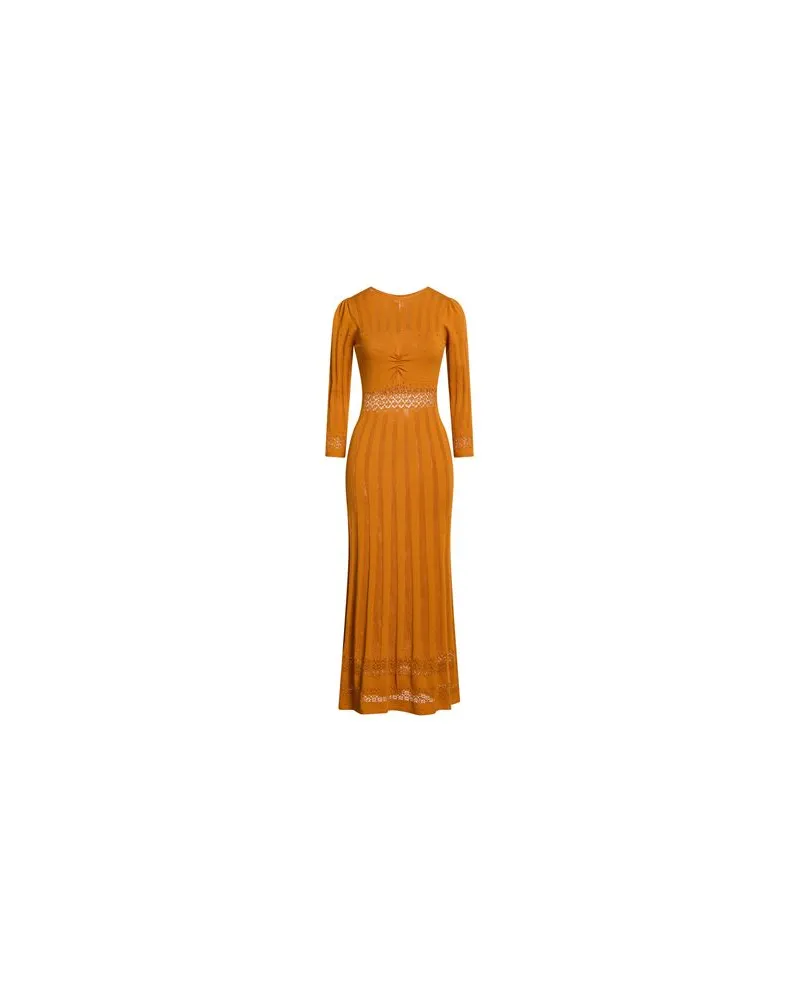 Twin-Set KLEIDER - Midi-Kleiderauf YOOX.COM Mandarine