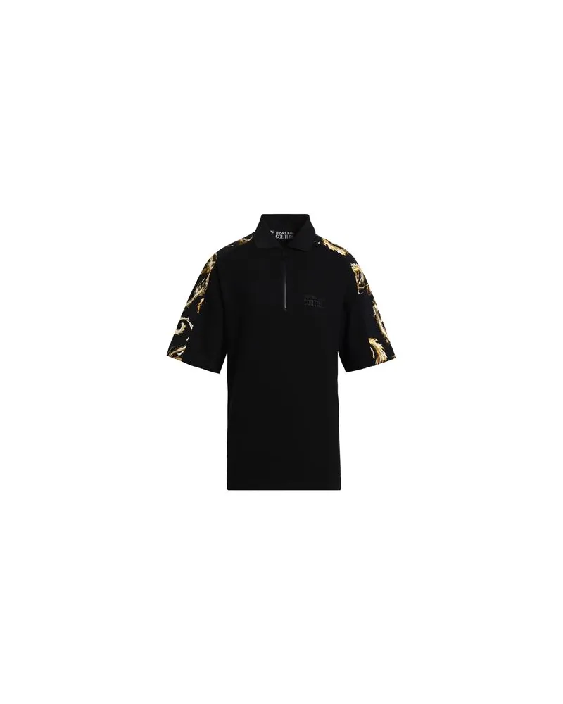 Versace Jeans TOPS - Poloshirtsauf YOOX.COM Schwarz