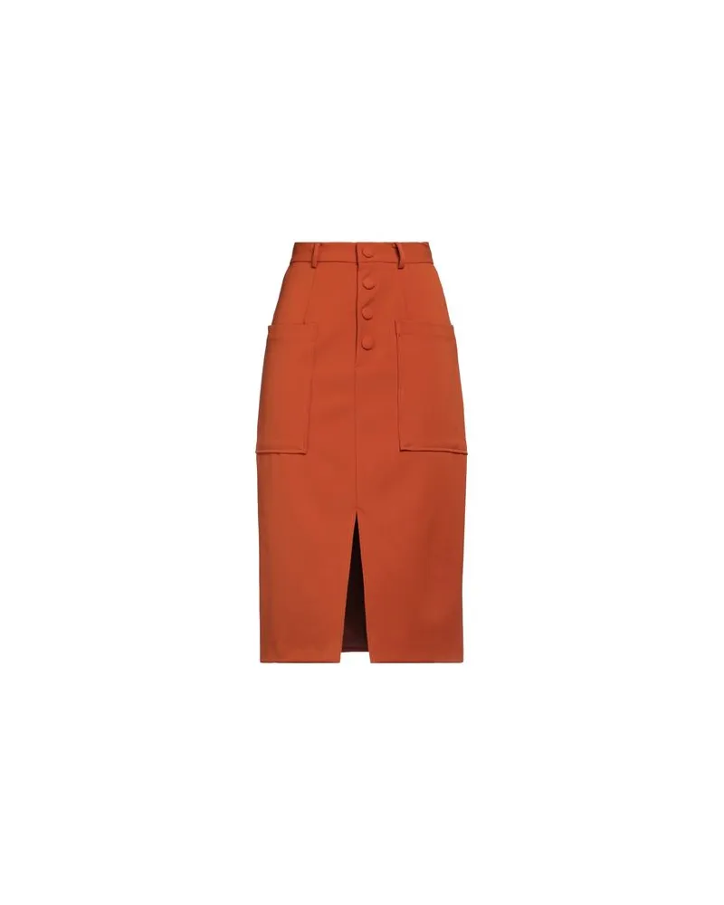 Weili Zheng HOSEN & RÖCKE - Midi-Röckeauf YOOX.COM Orange
