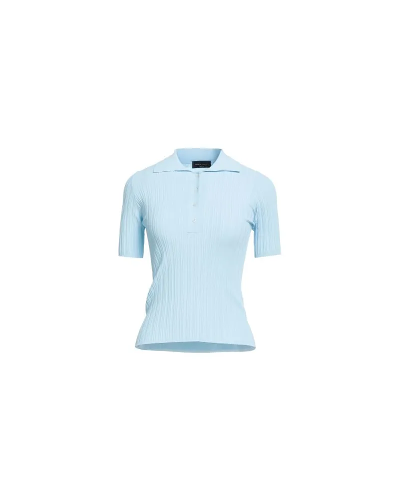 Roberto Collina STRICKWAREN - Pulloverauf YOOX.COM Himmelblau