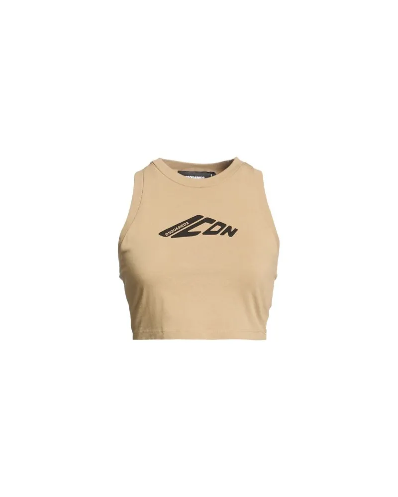 Dsquared2 ICON - TOPS - Topsauf YOOX.COM Khaki