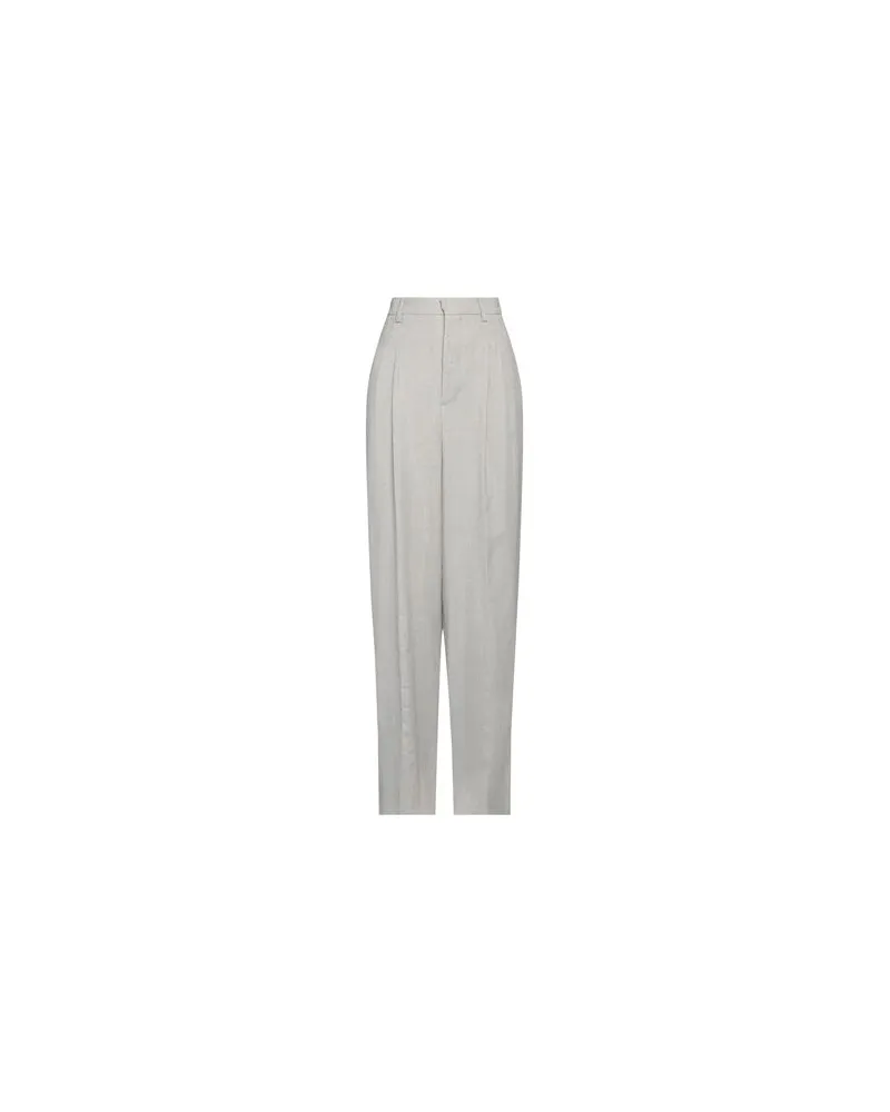 AMI Paris HOSEN & RÖCKE - Hosenauf YOOX.COM Hellgrau