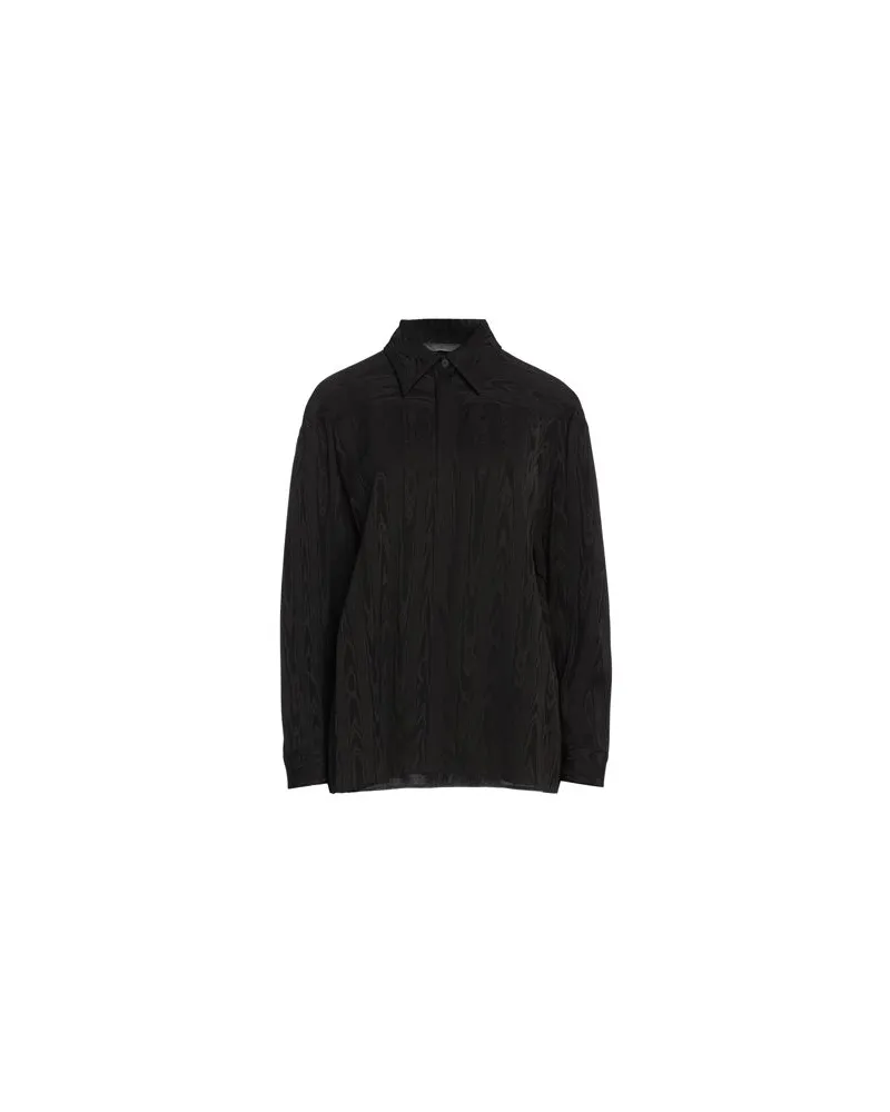 Alberta Ferretti TOPS - Hemdenauf YOOX.COM Schwarz