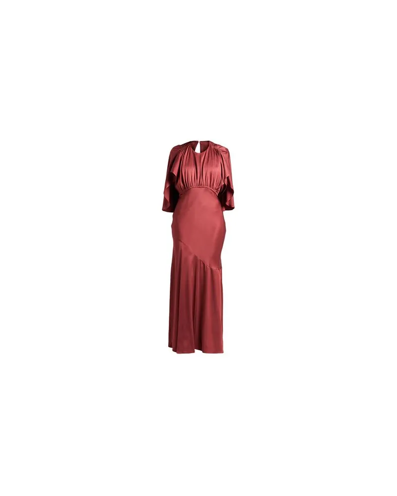 Zimmermann KLEIDER - Maxi-Kleiderauf YOOX.COM Rostrot