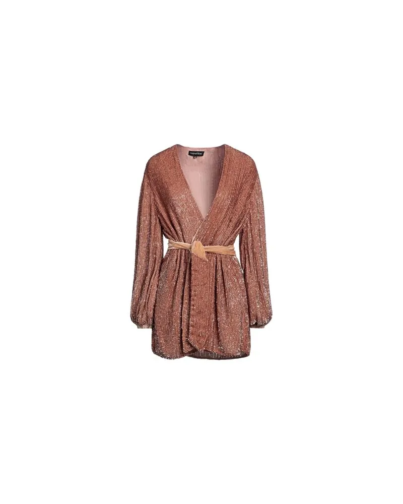 Retrofête KLEIDER - Mini-Kleiderauf YOOX.COM Bronze