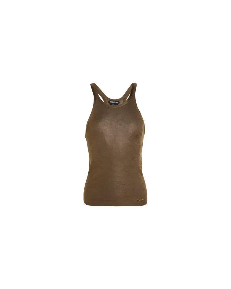 Tom Ford TOPS - Tank Topsauf YOOX.COM Militärgrün