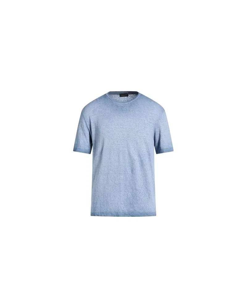 Roberto Collina TOPS - T-shirtsauf YOOX.COM Taubenblau