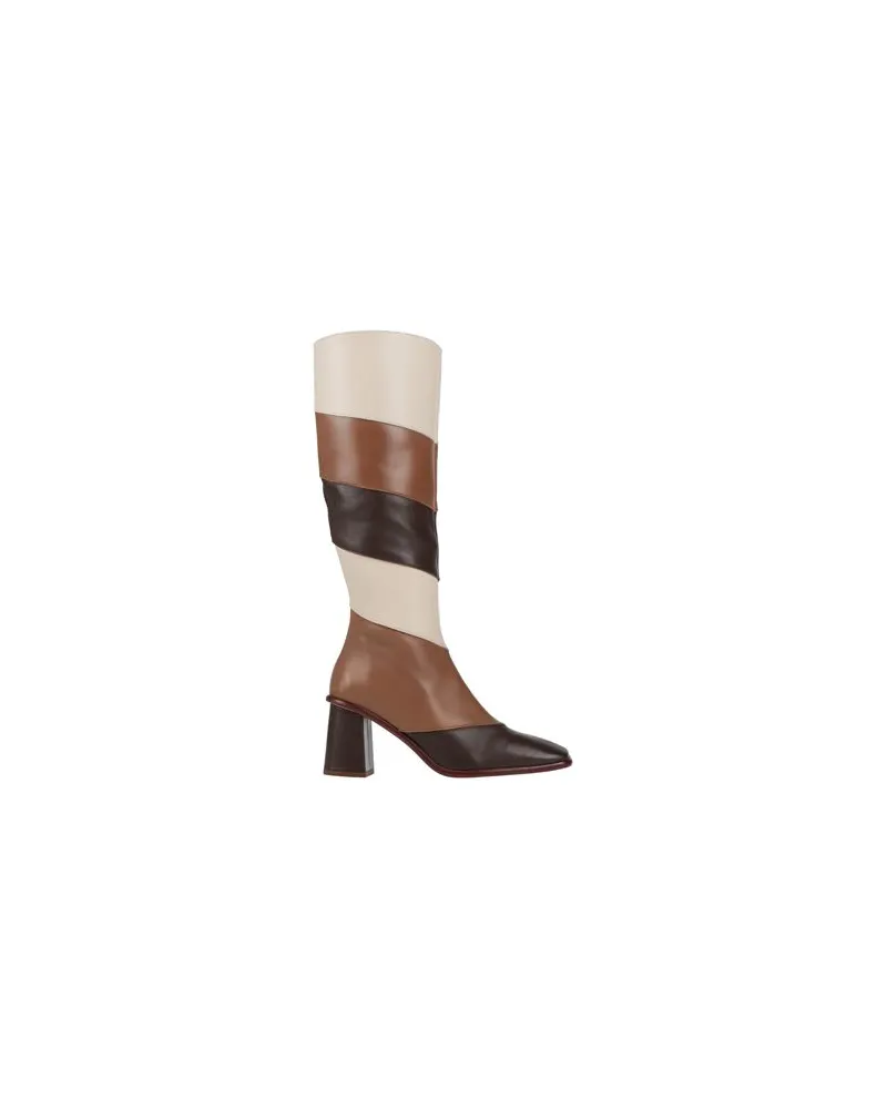 Alohas SCHUHE - Stiefelauf YOOX.COM Schokobraun