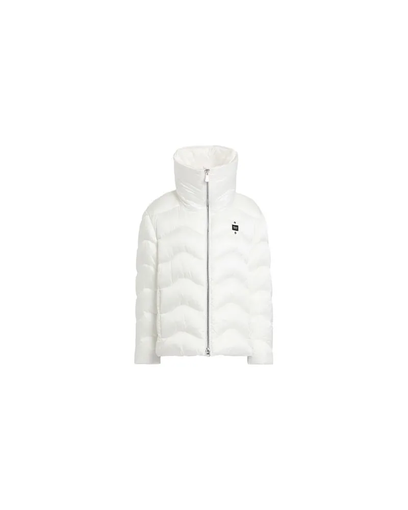 Blauer JACKEN & MÄNTEL - Pufferjacken & Daunenjackenauf YOOX.COM Weiß