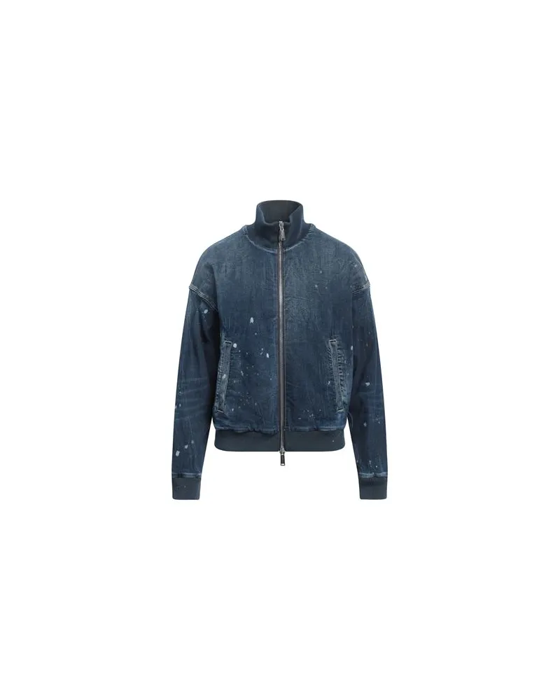 Dsquared2 JACKEN & MÄNTEL - Jeansjacken/Mäntelauf YOOX.COM Blau