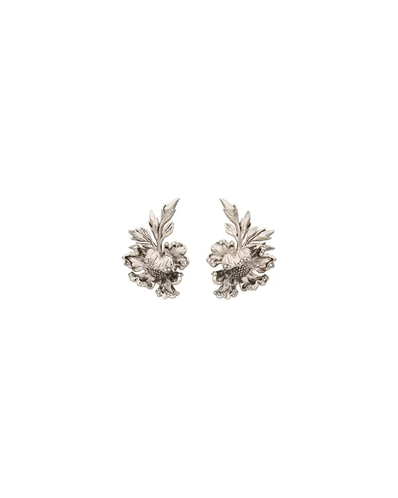 Alberta Ferretti SCHMUCK und UHREN - Ohrringeauf YOOX.COM Silber