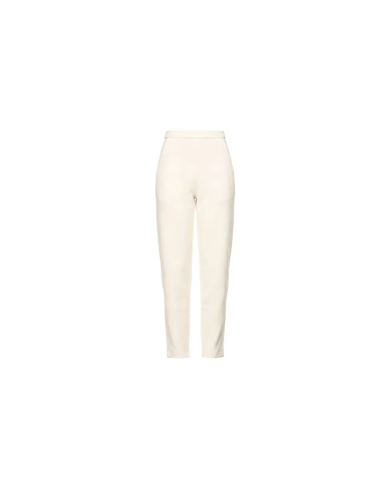 Max Mara HOSEN & RÖCKE - Hosenauf YOOX.COM Cremeweiß