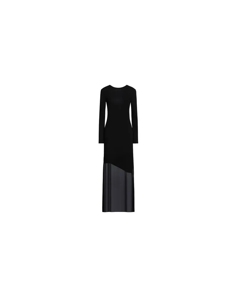 Patrizia Pepe KLEIDER - Maxi-Kleiderauf YOOX.COM Schwarz