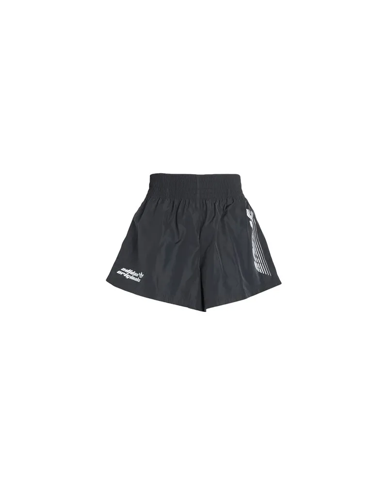 adidas SHORTS  - HOSEN & RÖCKE - Shorts & Bermudashortsauf YOOX.COM Schwarz