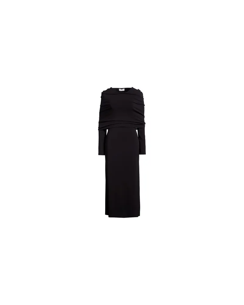 MEIMEIJ KLEIDER - Maxi-Kleiderauf YOOX.COM Schwarz