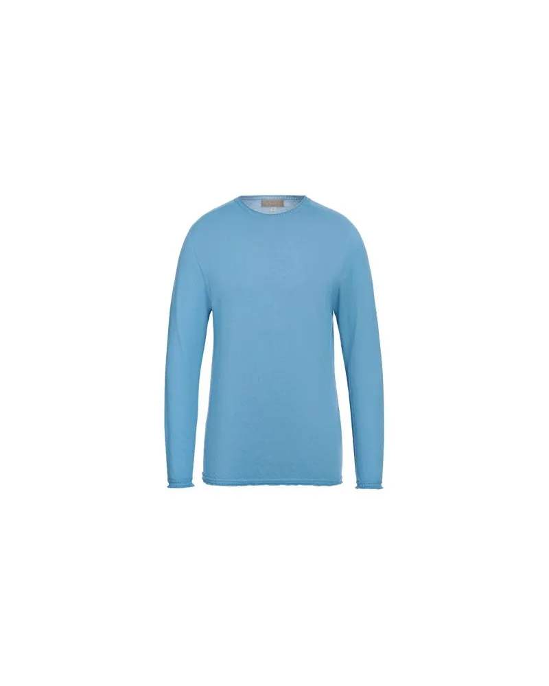 120% Lino STRICKWAREN - Pulloverauf YOOX.COM Azurblau