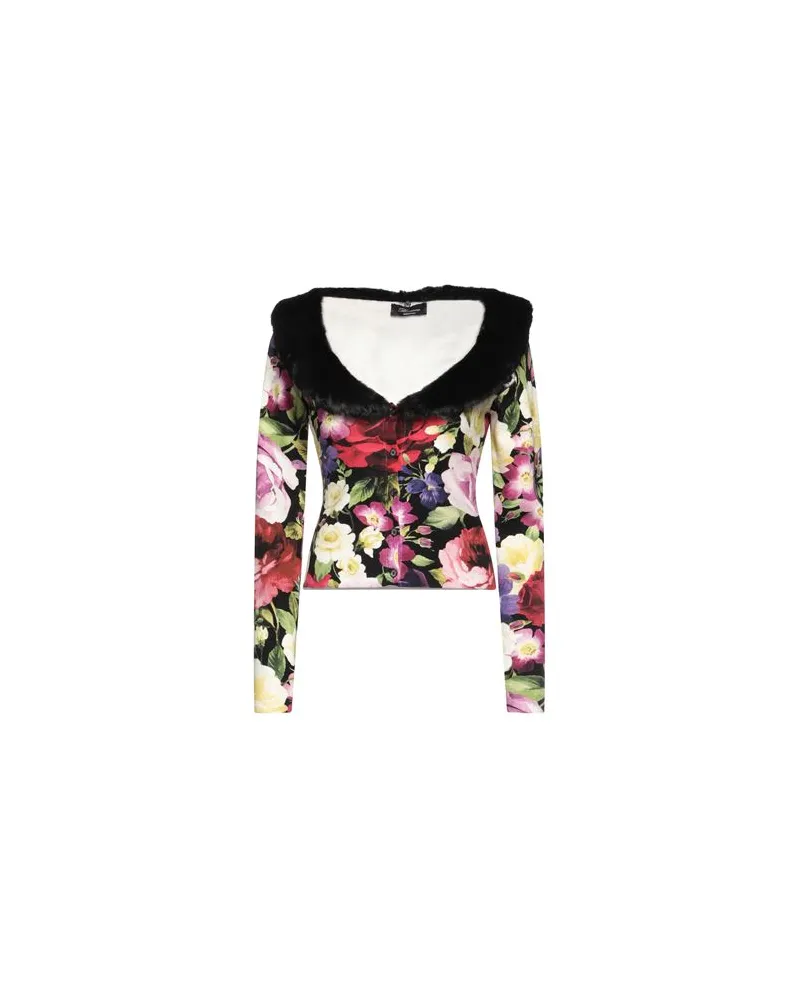 Blumarine STRICKWAREN - Strickjackenauf YOOX.COM Schwarz
