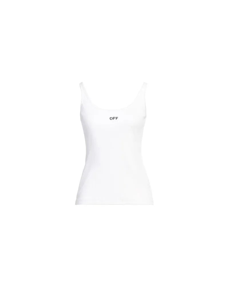 OFF-WHITE TOPS - Tank Topsauf YOOX.COM Weiß