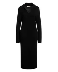 Gentryportofino Midi-Kleid Schwarz