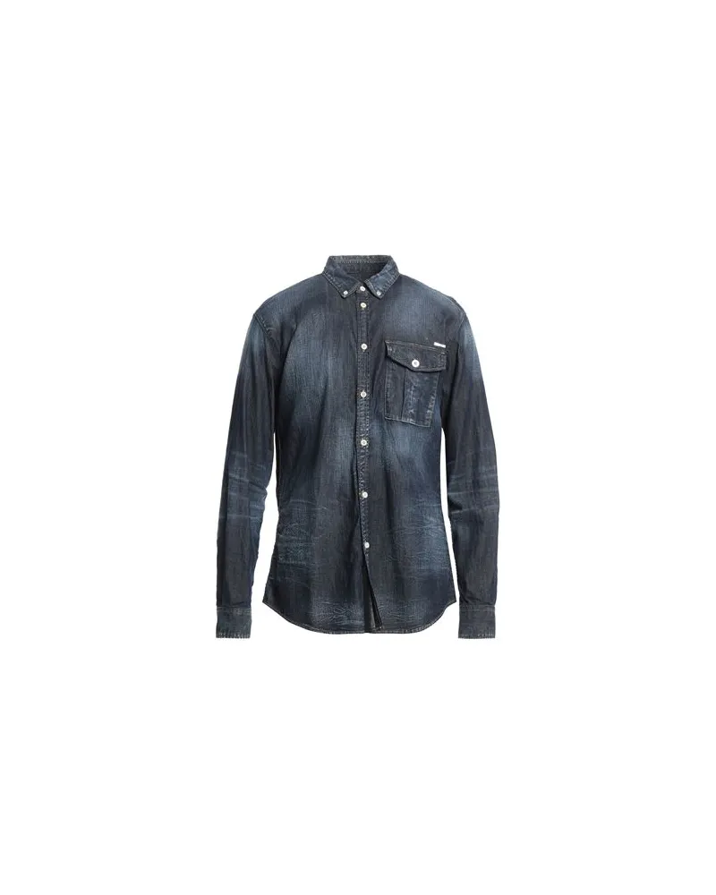 Dsquared2 TOPS - Jeanshemdenauf YOOX.COM Blau