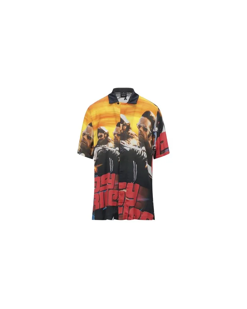 Marcelo Burlon | County of Milan TOPS - Hemdenauf YOOX.COM Orange