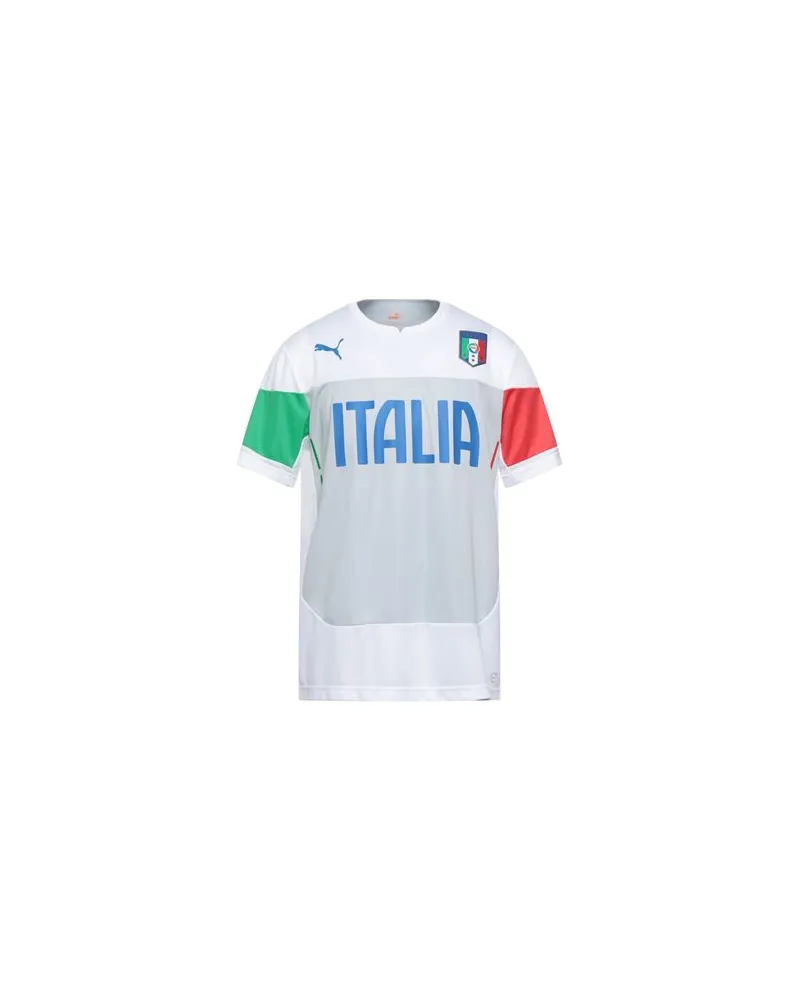 Puma TOPS - T-shirtsauf YOOX.COM Weiß