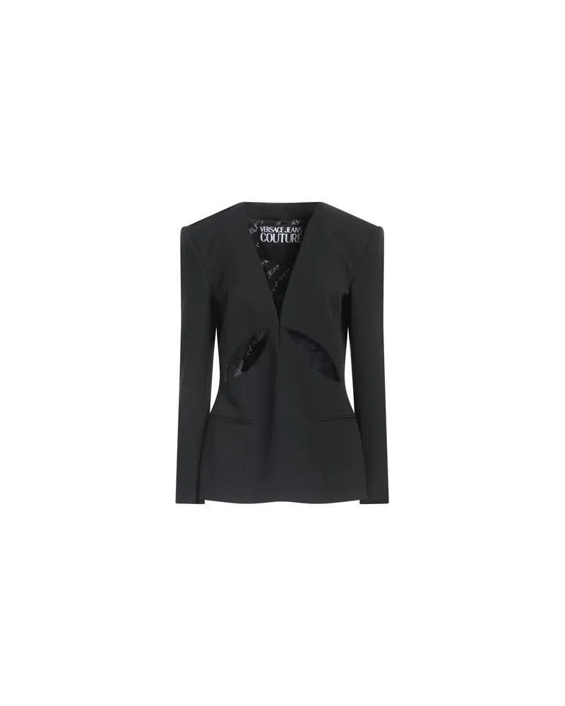 Versace Jeans ANZÜGE und CO-ORDS - Blazersauf YOOX.COM Schwarz