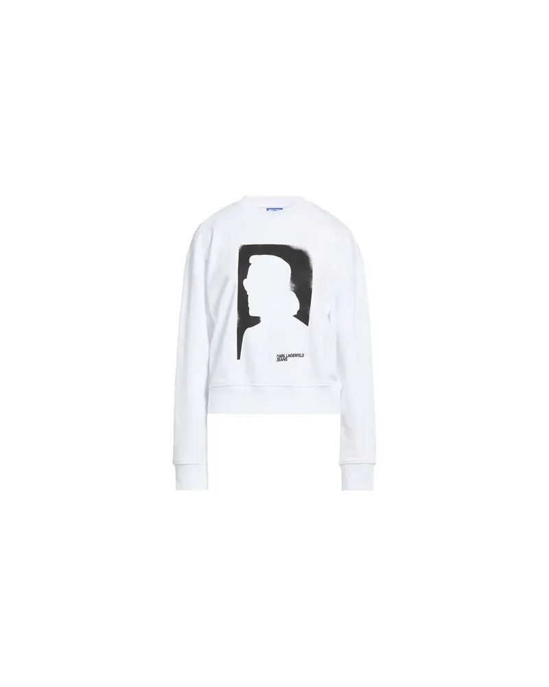 Karl Lagerfeld TOPS - Sweatshirtsauf YOOX.COM Weiß