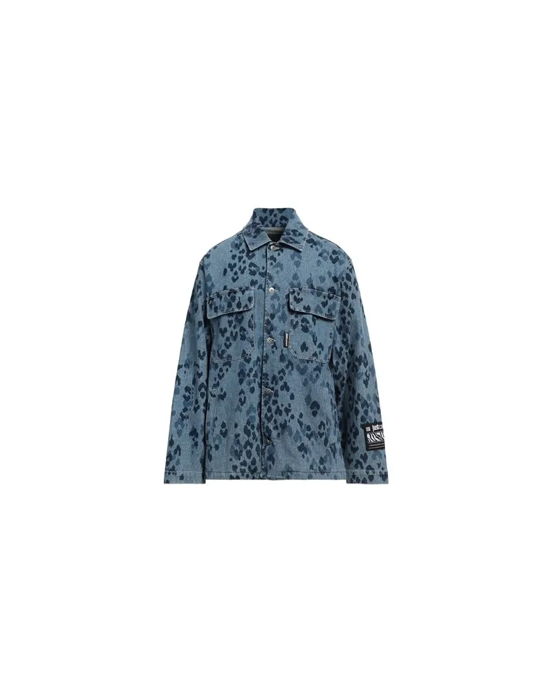 Just Cavalli TOPS - Jeanshemdenauf YOOX.COM Blau