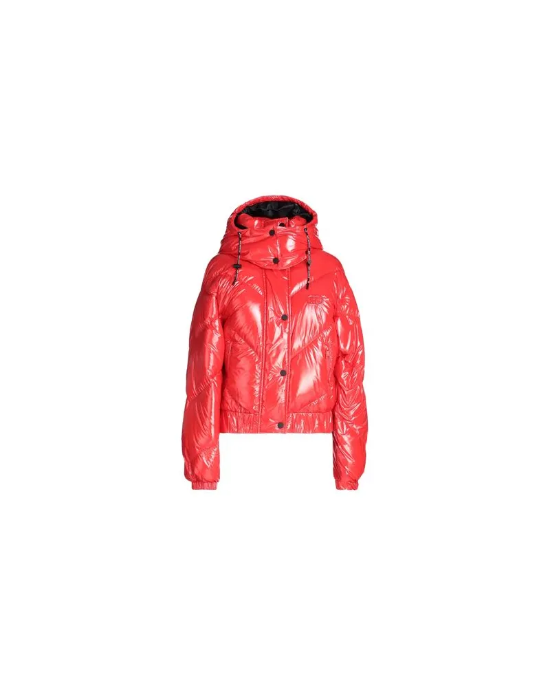 Karl Lagerfeld HIGH SHINE DOWN JACKET  - JACKEN & MÄNTEL - Pufferjacken & Daunenjackenauf YOOX.COM Rot