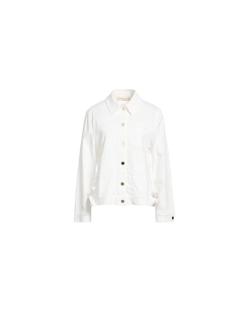 Seventy JACKEN & MÄNTEL - Jeansjacken/Mäntelauf YOOX.COM Weiß