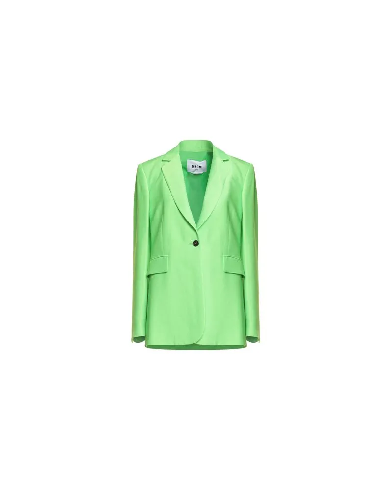 MSGM ANZÜGE und CO-ORDS - Blazersauf YOOX.COM Limettengrün