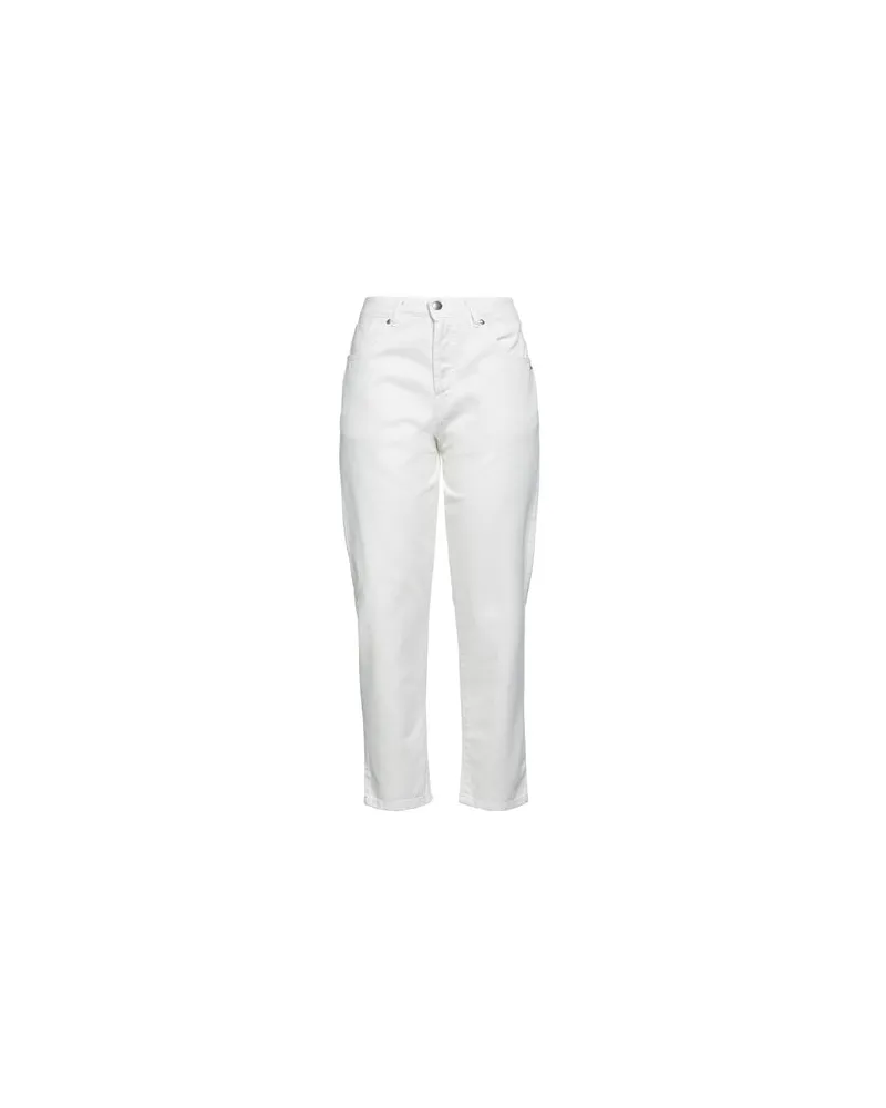BERNA HOSEN & RÖCKE - Jeanshosenauf YOOX.COM Elfenbein