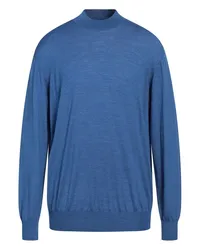 Drumohr  Rollkragenpullover Blaugrau