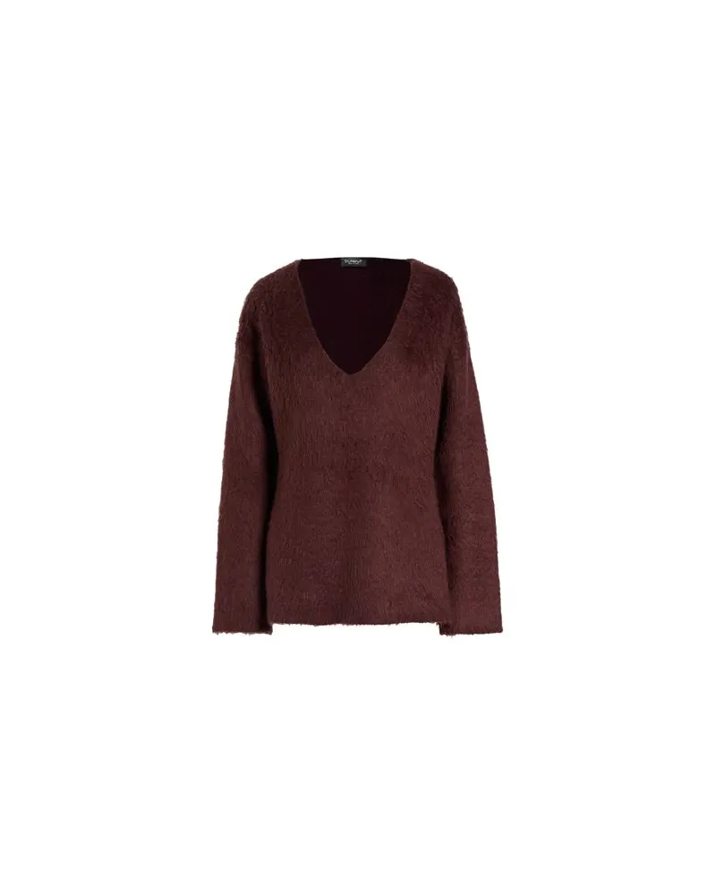 Dondup STRICKWAREN - Pulloverauf YOOX.COM Schokobraun
