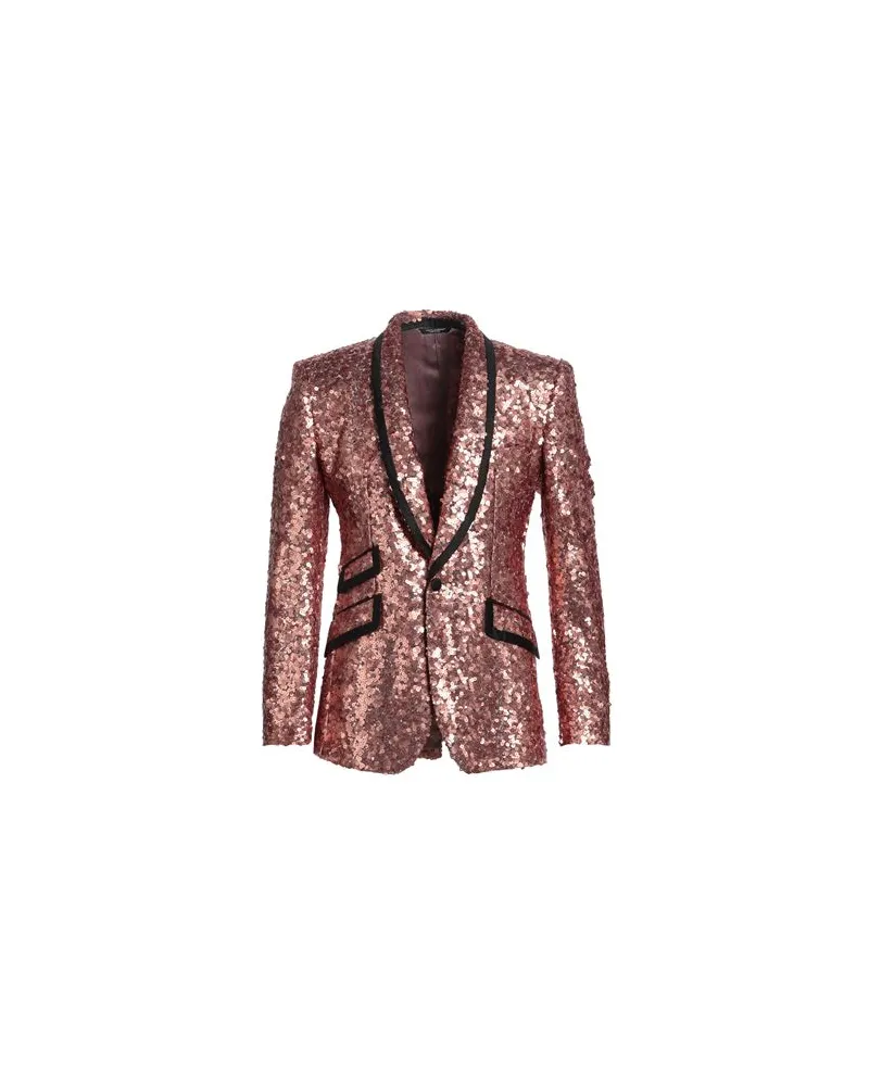 Dolce & Gabbana ANZÜGE und CO-ORDS - Blazersauf YOOX.COM Roségold