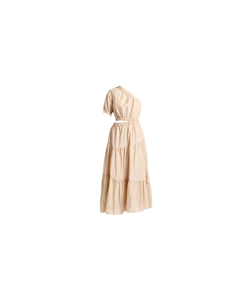 VICOLO KLEIDER - Maxi-Kleiderauf YOOX.COM Beige