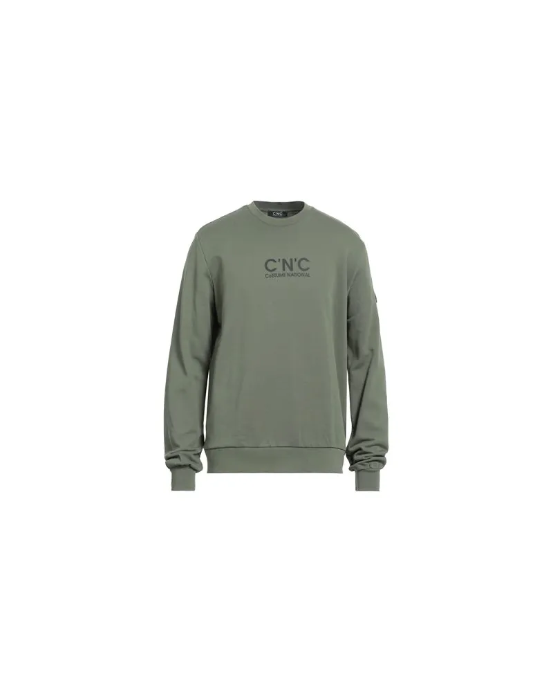 CoSTUME NATIONAL TOPS - Sweatshirtsauf YOOX.COM Militärgrün