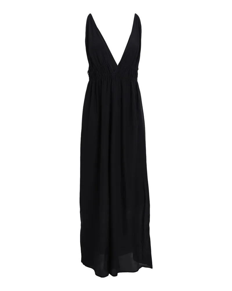 & Other Stories Maxi-Kleid Schwarz