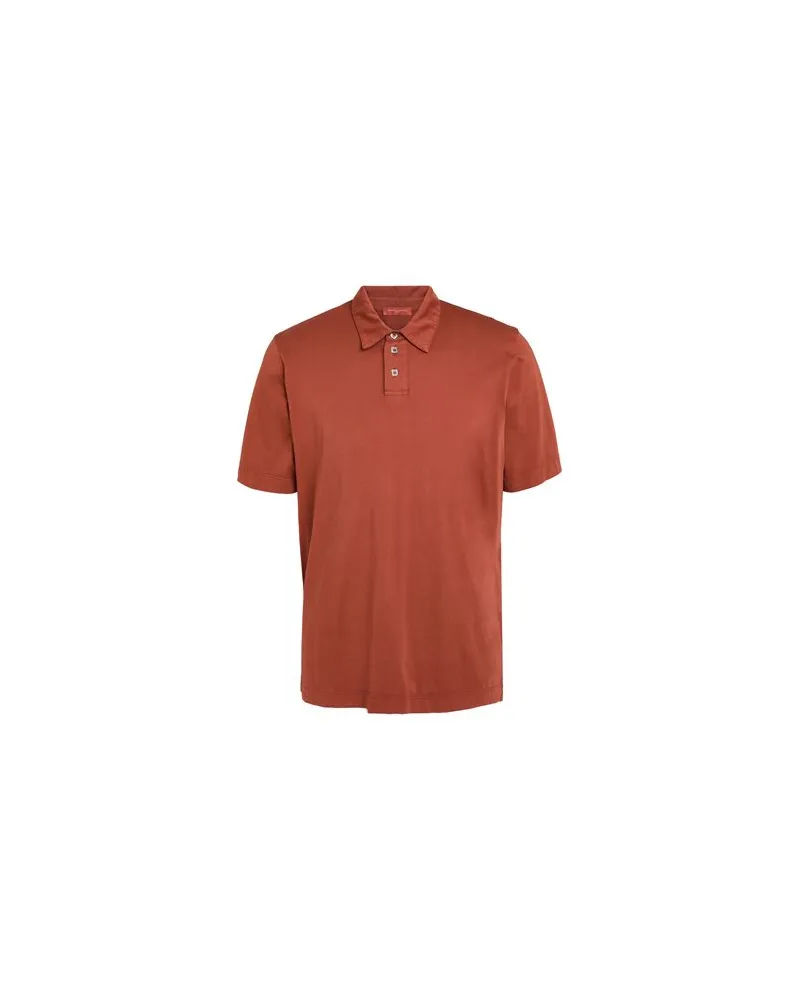 Daniele Fiesoli TOPS - Poloshirtsauf YOOX.COM Rostrot