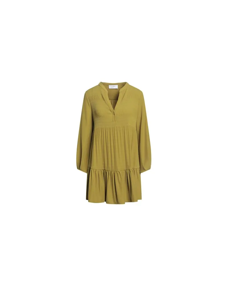 Soallure KLEIDER - Mini-Kleiderauf YOOX.COM Militärgrün